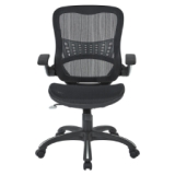 CHAIR, MESH BACK, BLACK OSI BRAND, MANAGER CHAIR